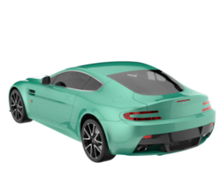 Sport car isolated on transparent background. 3d rendering - illustration png