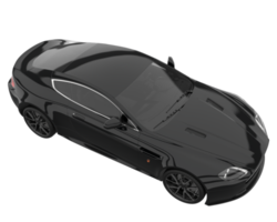 Sport car isolated on transparent background. 3d rendering - illustration png