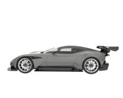 sport auto geïsoleerd Aan transparant achtergrond. 3d renderen - illustratie png