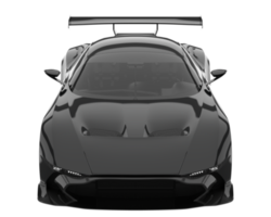 Sport car isolated on transparent background. 3d rendering - illustration png