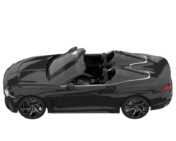 carro esporte isolado em fundo transparente. renderização 3D - ilustração png