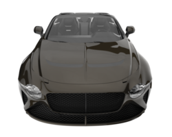 Sport car isolated on transparent background. 3d rendering - illustration png