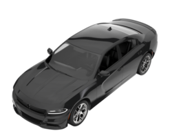 Sport car isolated on transparent background. 3d rendering - illustration png