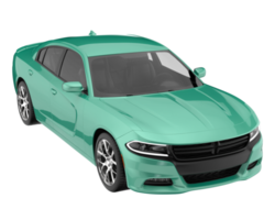 Sport car isolated on transparent background. 3d rendering - illustration png