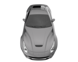 carro esporte isolado em fundo transparente. renderização 3D - ilustração png