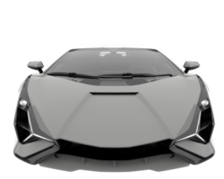 Sport car isolated on transparent background. 3d rendering - illustration png