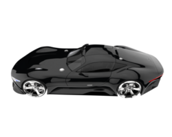 sport auto geïsoleerd Aan transparant achtergrond. 3d renderen - illustratie png