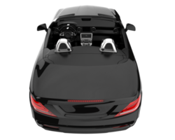 carro esporte isolado em fundo transparente. renderização 3D - ilustração png