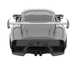 Sport car isolated on transparent background. 3d rendering - illustration png