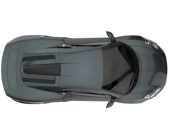 Sport car isolated on transparent background. 3d rendering - illustration png