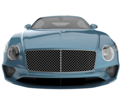 Sport car isolated on transparent background. 3d rendering - illustration png