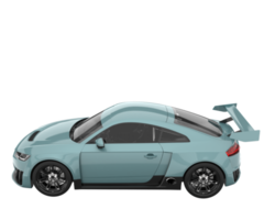 voiture de sport isolée sur fond transparent. rendu 3d - illustration png