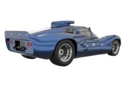 Sport car isolated on transparent background. 3d rendering - illustration png