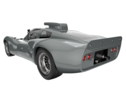 Sport car isolated on transparent background. 3d rendering - illustration png