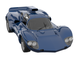 voiture de sport isolée sur fond transparent. rendu 3d - illustration png