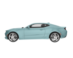 Sport car isolated on transparent background. 3d rendering - illustration png