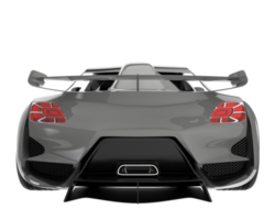 voiture de sport isolée sur fond transparent. rendu 3d - illustration png