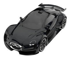 Sport car isolated on transparent background. 3d rendering - illustration png