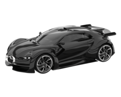 carro esporte isolado em fundo transparente. renderização 3D - ilustração png