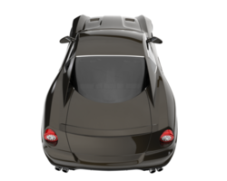 carro esporte isolado em fundo transparente. renderização 3D - ilustração png