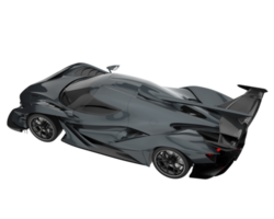 Sport car isolated on transparent background. 3d rendering - illustration png