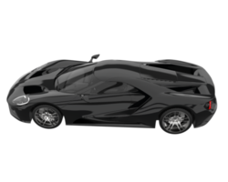 Sport car isolated on transparent background. 3d rendering - illustration png