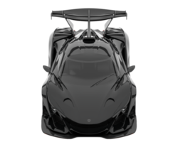 Sport car isolated on transparent background. 3d rendering - illustration png