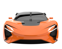 Sport car isolated on transparent background. 3d rendering - illustration png