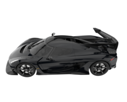 Sport car isolated on transparent background. 3d rendering - illustration png