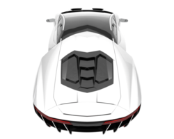 Sport car isolated on transparent background. 3d rendering - illustration png