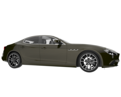 carro esporte isolado em fundo transparente. renderização 3D - ilustração png