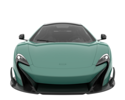 Sport car isolated on transparent background. 3d rendering - illustration png