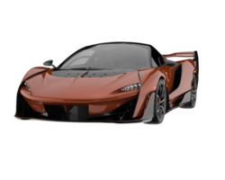 Sport car isolated on transparent background. 3d rendering - illustration png