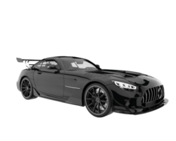Sport car isolated on transparent background. 3d rendering - illustration png