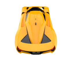 Sport car isolated on transparent background. 3d rendering - illustration png