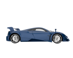 Sport car isolated on transparent background. 3d rendering - illustration png