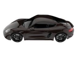 Sport car isolated on transparent background. 3d rendering - illustration png