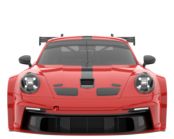 Sport car isolated on transparent background. 3d rendering - illustration png