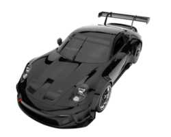 Sport car isolated on transparent background. 3d rendering - illustration png