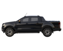 Pickup truck isolated on background. 3d rendering - illustration png