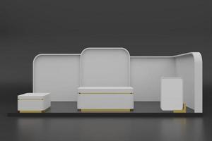 Booth Simple Luxury Concept photo