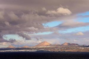 Scenic mountains view photo