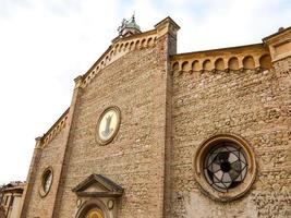 Old church facade photo