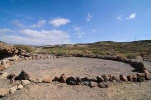 Scenic desert landscape photo