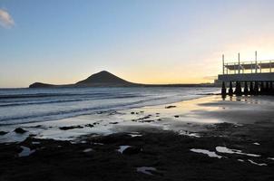 Scenic beach view photo