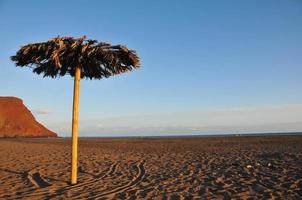 Scenic beach view photo