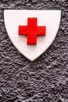 Red cross detail photo