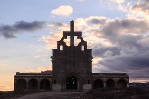 View of abandoned church photo