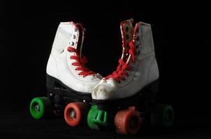 Isolated roller skates photo