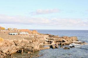 Scenic beach view photo